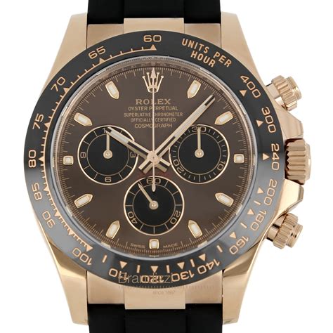 rolex daytona chocolate